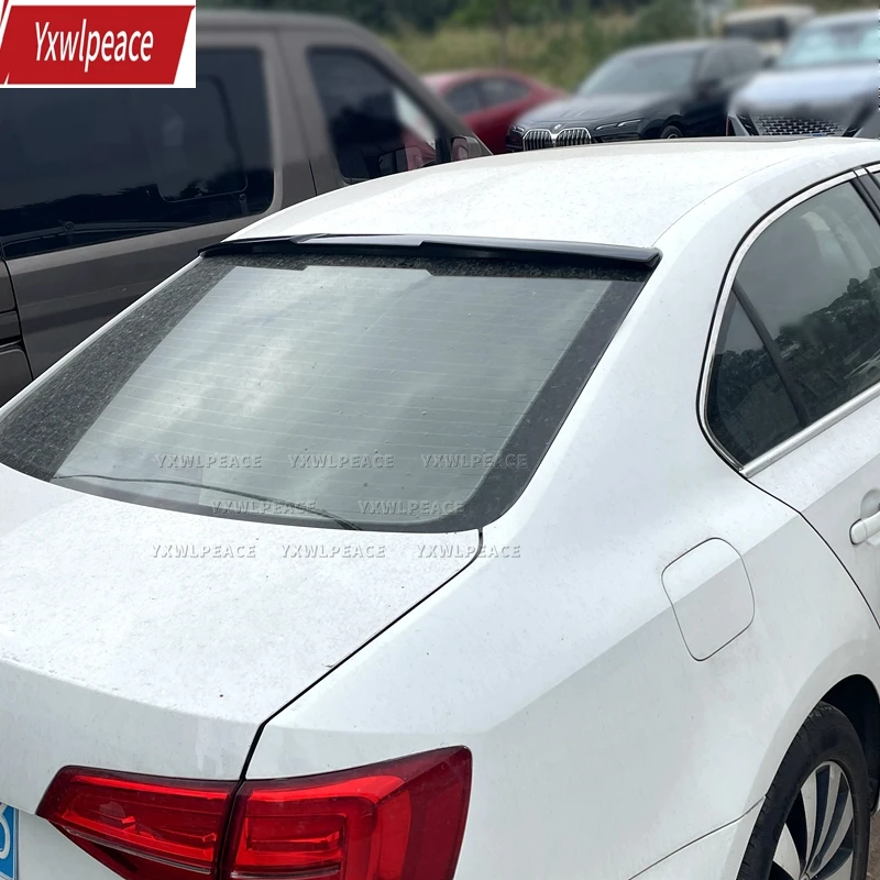 

For Volkswagen VW Jetta Mk6 2012-2018 High Quality ABS Unpainted Color Rear Window Roof Spoiler Car Modification Accessories