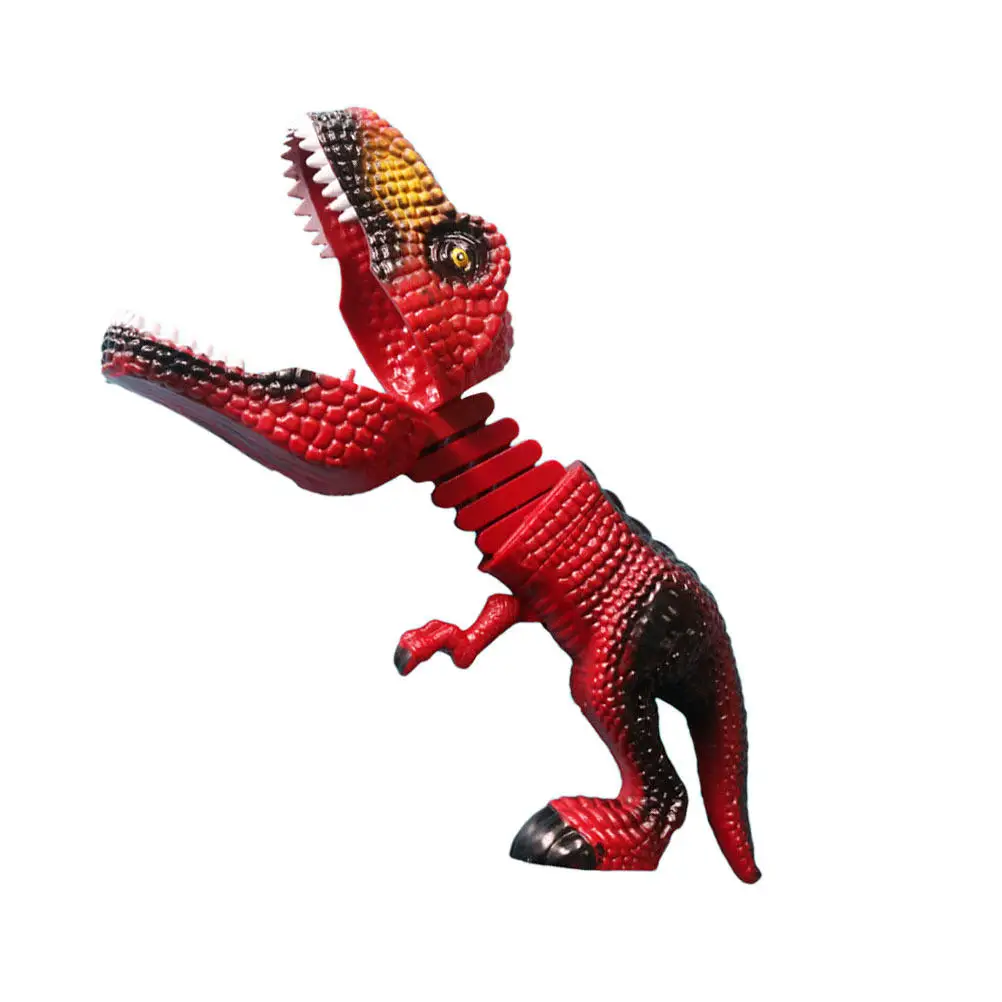 

Telescopic Dinosaur Toy Dinosaur Spring Toys Funny Children Trick Toy Telescopic Plaything Kids Party Toys