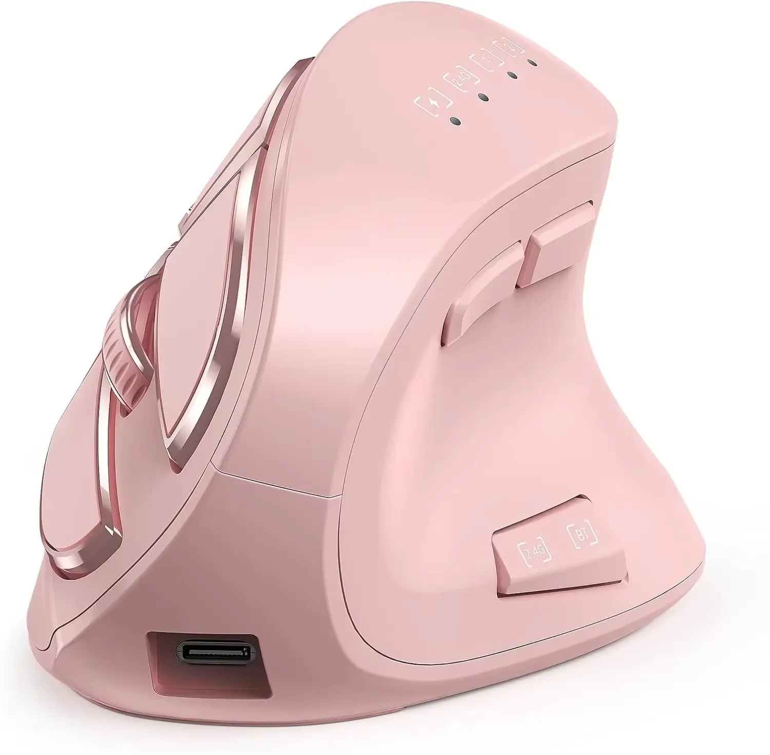 

Ergonomic Mouse Wireless Vertical Mouse Rechargeable Optical Mice for Multi-Purpose Compatible Mac, Windows Computers