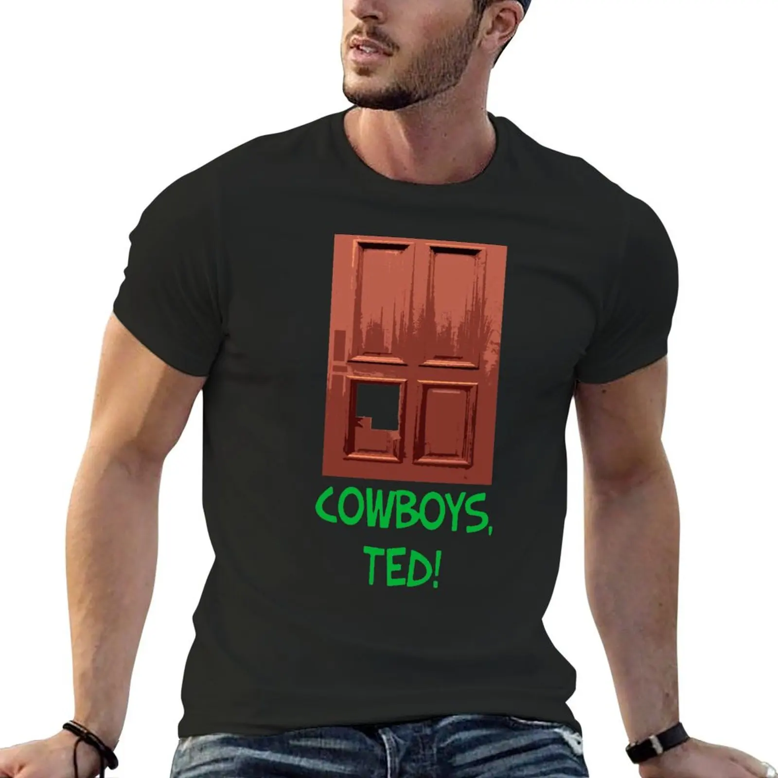 

Cowboys, Ted! T-Shirt vintage plus size tops plus size clothes korean fashion mens t shirt