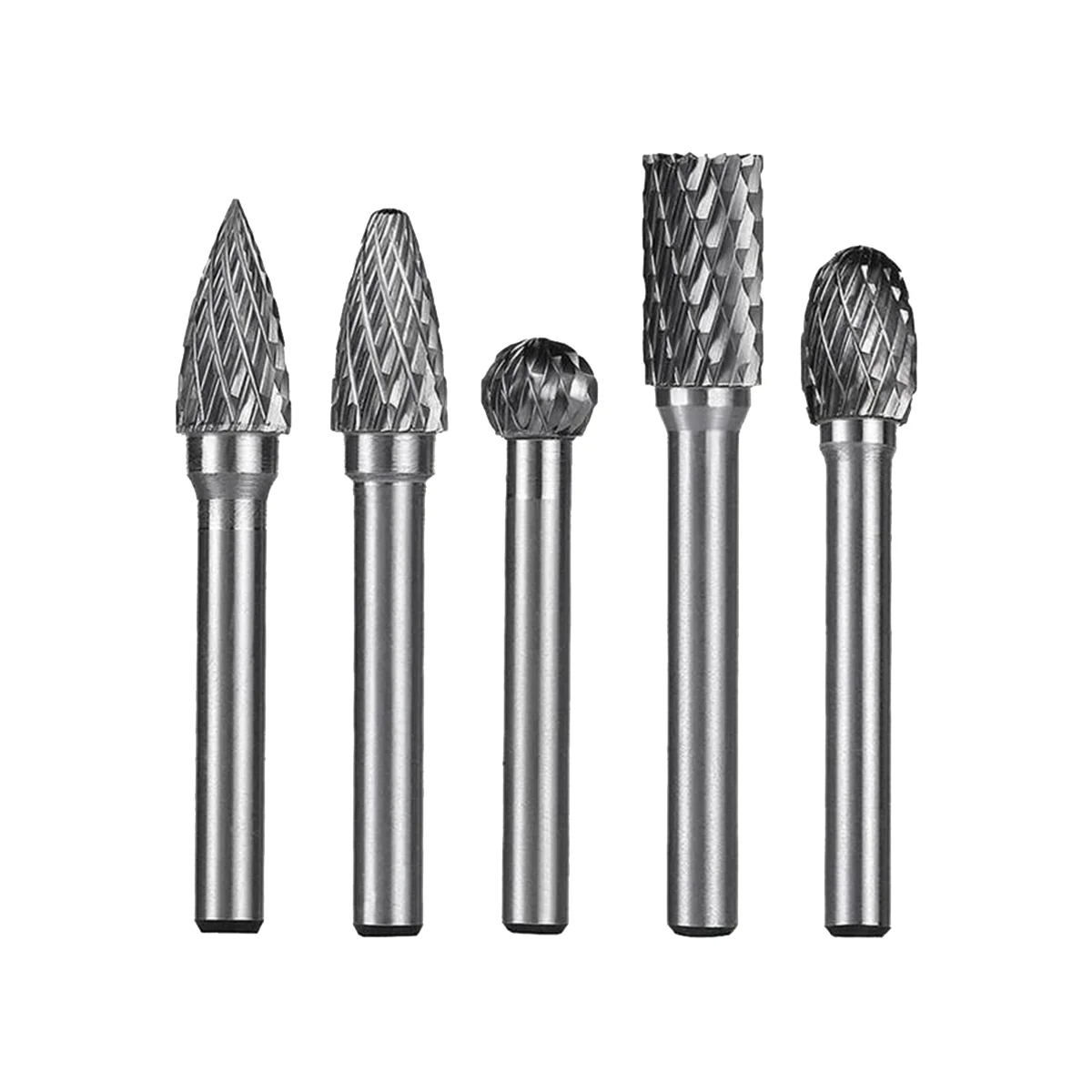 6-10Mm 1/4 Inch for Abrasive Tool Milling Cut Carbide Set Carving Tool Die Grinder-Shank Set