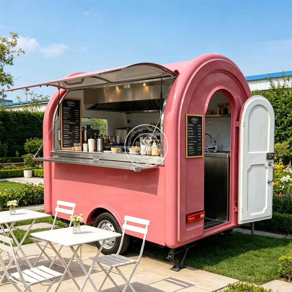 

Mobile Kitchen Food Trailer Custom Street Catering Kiosk Juice Truck Mobile Catering Truck With Turnkey Kitchen Solution