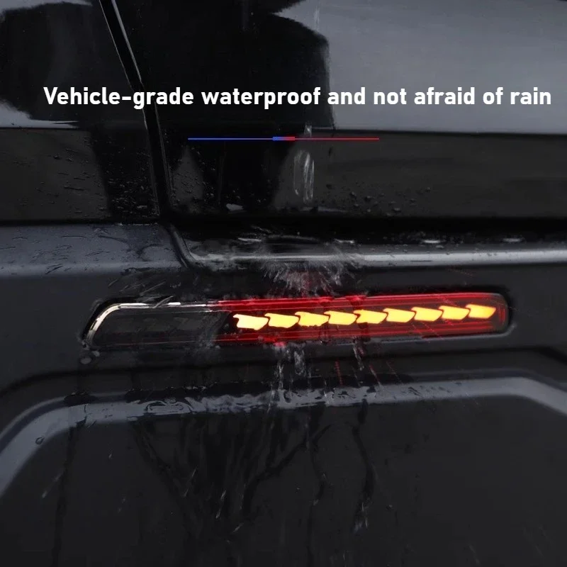 For Honda 23-25 CRV rear bumper light LED rear fog steering streamer daytime running light modified accessories