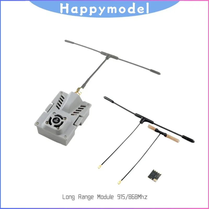 Happymodel ExpressLRS ES900TX ES900RX 長距離モジュール 915 868Mhz ラジオマスター TX16S ジャンパー T12 T18 FPV システム用