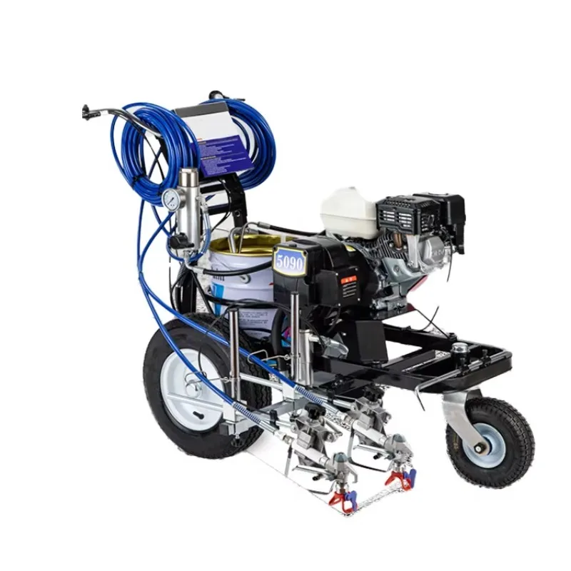 

Road Marking Machine Road Marking Car Parking Lot Hand Drawing Machine Small Hand-supported Hot Melt Cold Spray Marking Machine