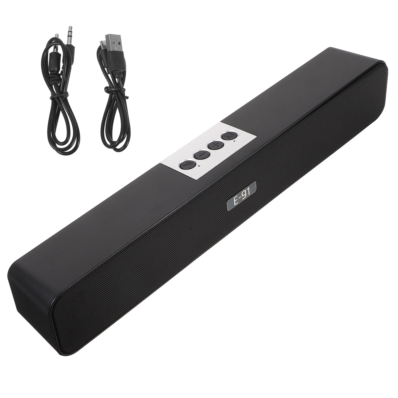 

Wireless Soundbar 10W Speaker Soundbox Built-In Dual Connection Anti-Magnetic Chip Portable Stereo Speaker