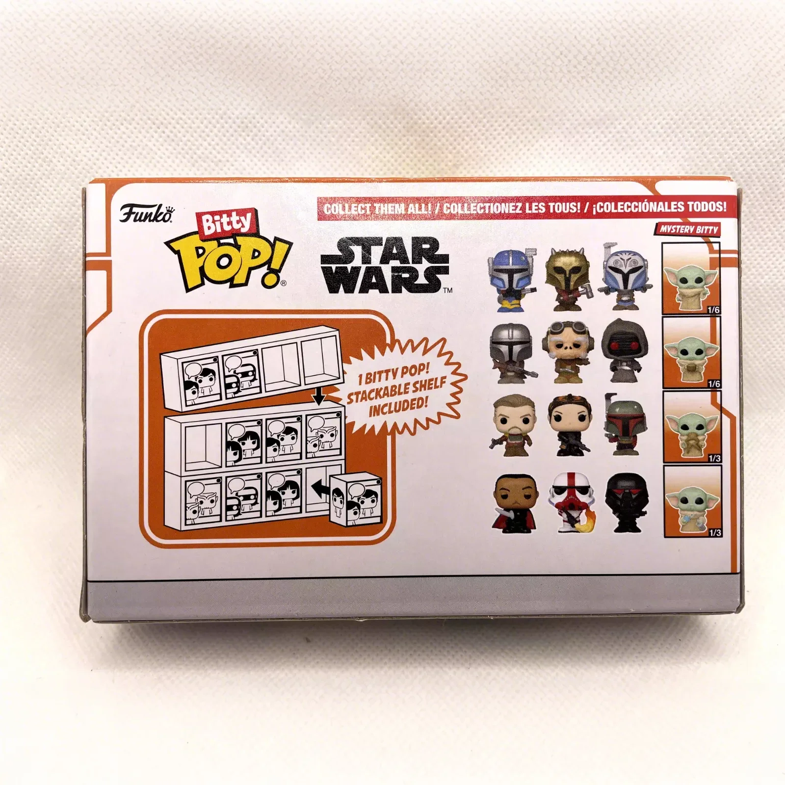 ファンコポップミニフィギュアブラインドボックススターウォーズマンダロリアンシリーズブラインドボックスグッズ限定版模型玩具置物ギフト