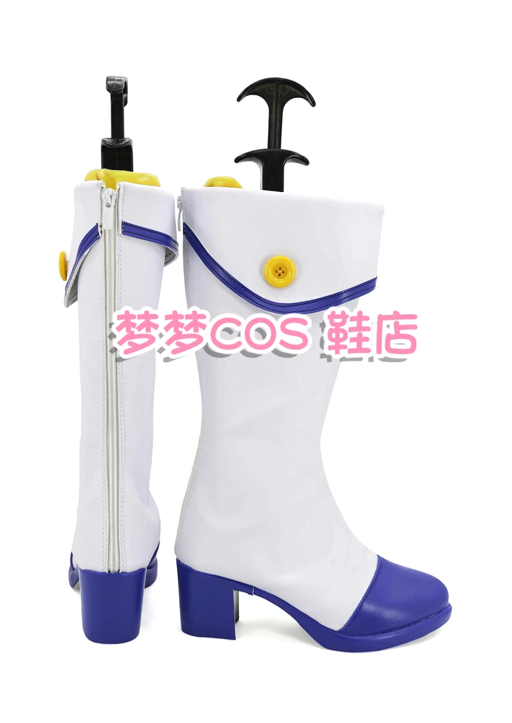 أحب لايف صن شاين أكورز القفز القلب كوروساوا روبي تأثيري أحذية اليدوية فو الأحذية الجلدية كرنفال أحذية حفلة الهالوين #4