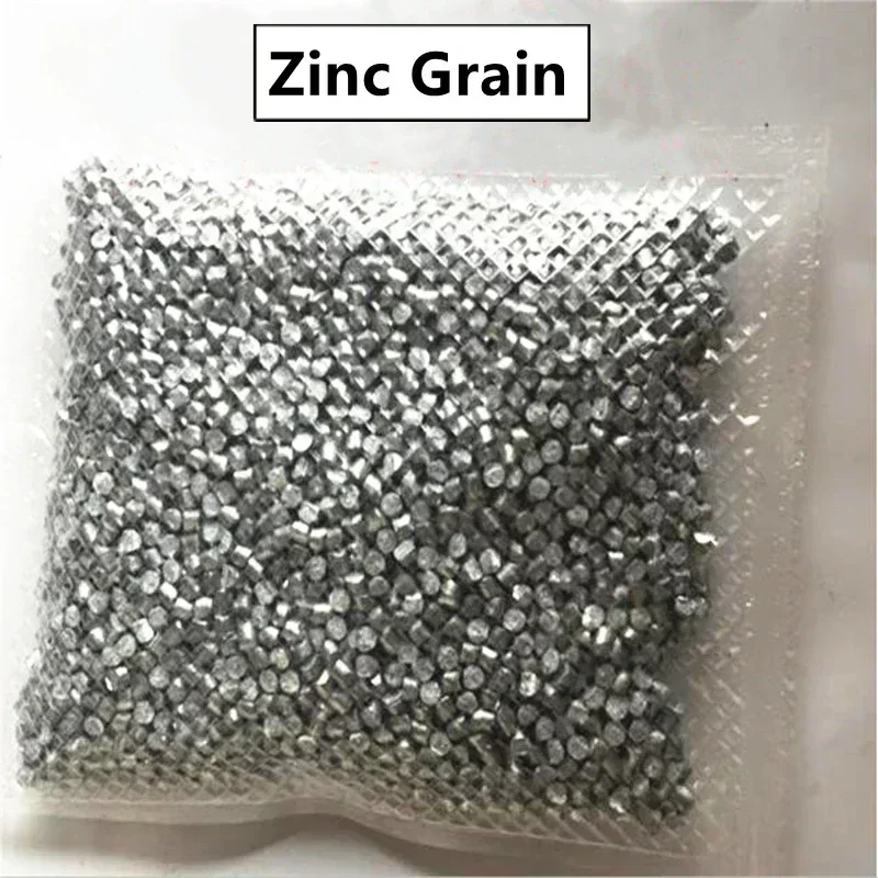 

100g-1Kg Pure 99.995% Zn Zinc Nugget/Grain/Ingot