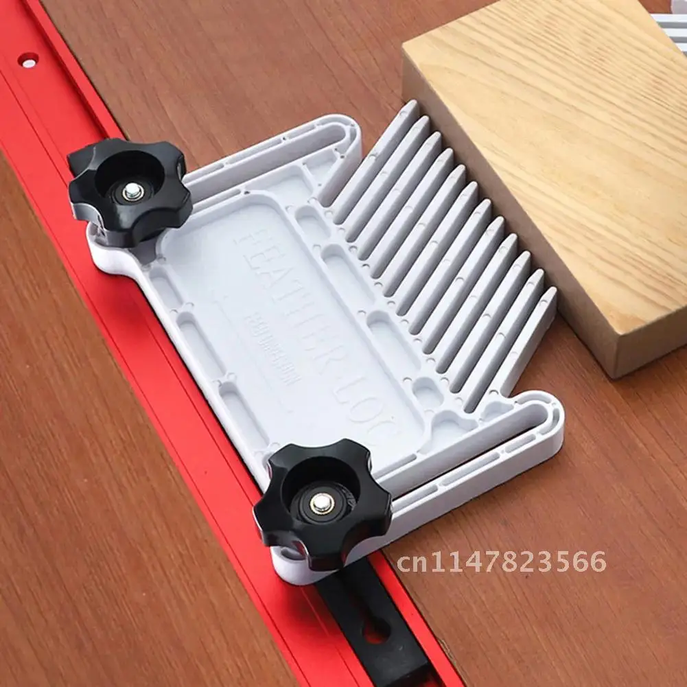 Multi-purpose Feather Loc Board Set for Flip Engraving Machine Table Saw Miter Gauge Slot Woodworking DIY Tools