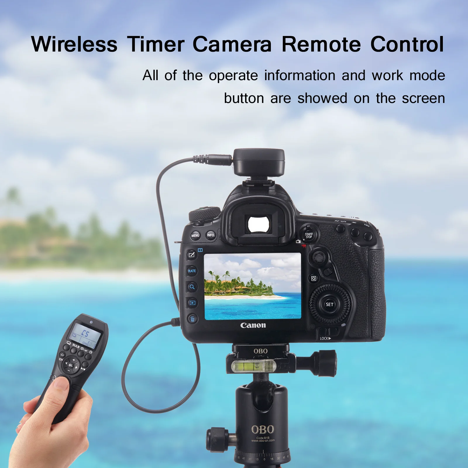 Wireless Wired Timer Remote Control Shutter Release DC0 DC2 E2 L1 N3 E3 S1 S2 UC1 Cable For Canon Nikon Sony FUJITSU Camera