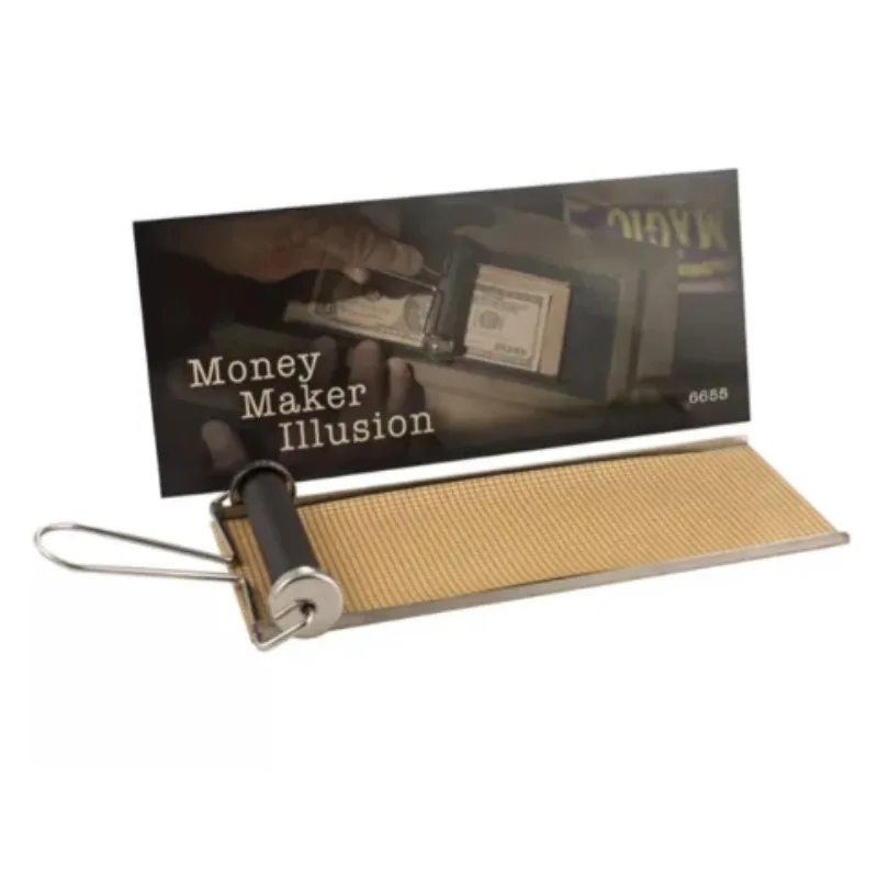 

Money Maker Illusion Magic Trick Professional Close-Up Stage Prop Magicians Instant Bill Change Gimmick Mentalism Accessories