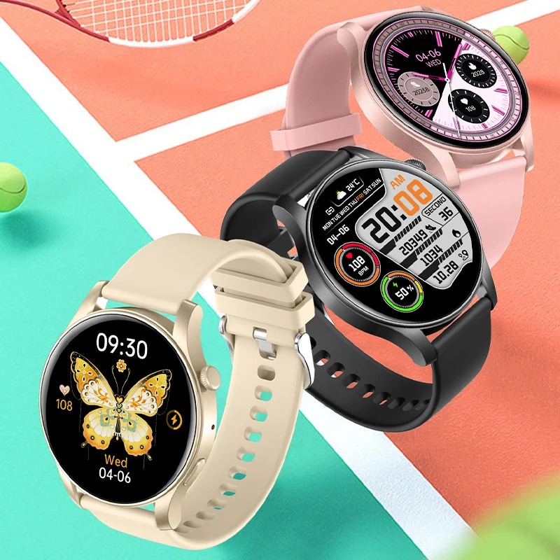 High definition screen smart watch heart rate health monitoring, built-in small game watch with switchable sports mode