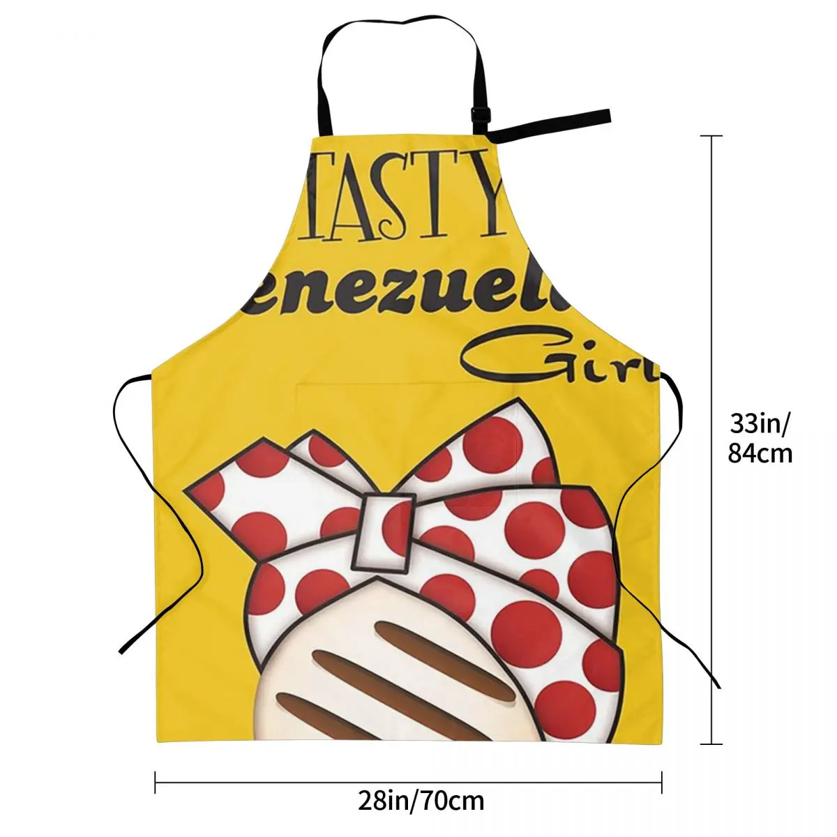 Arepa Venezuela Im A Tasty Venezuelan Girl Aprons Chef Cooking Baking Tablier Bib Kitchen Cleaning Pinafore for Women Men