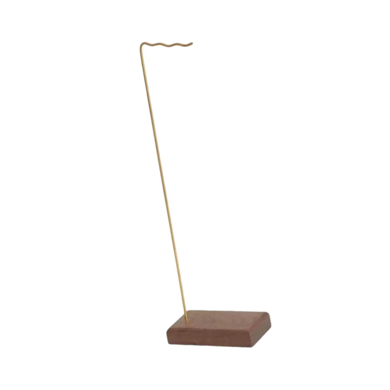 Heavy Duty Wind Chime Stand Wooden Desk Display Rack for Mobile Hanging Decoration and Necklace Storage