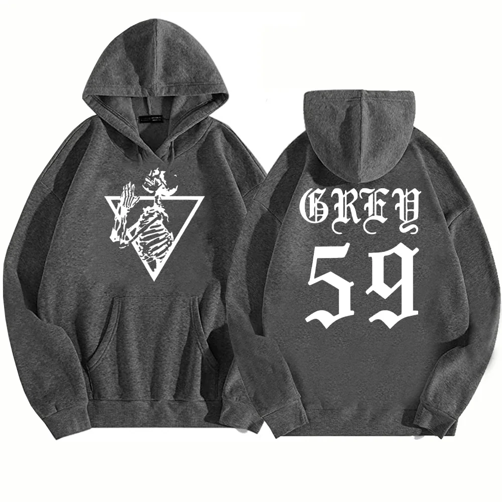 Suicideboys G59 Skeleton Printed Hoodies Hip Hop Trendy Music Unisex Streetwear Pullover Casual Comfortable Soft Sweatshirts