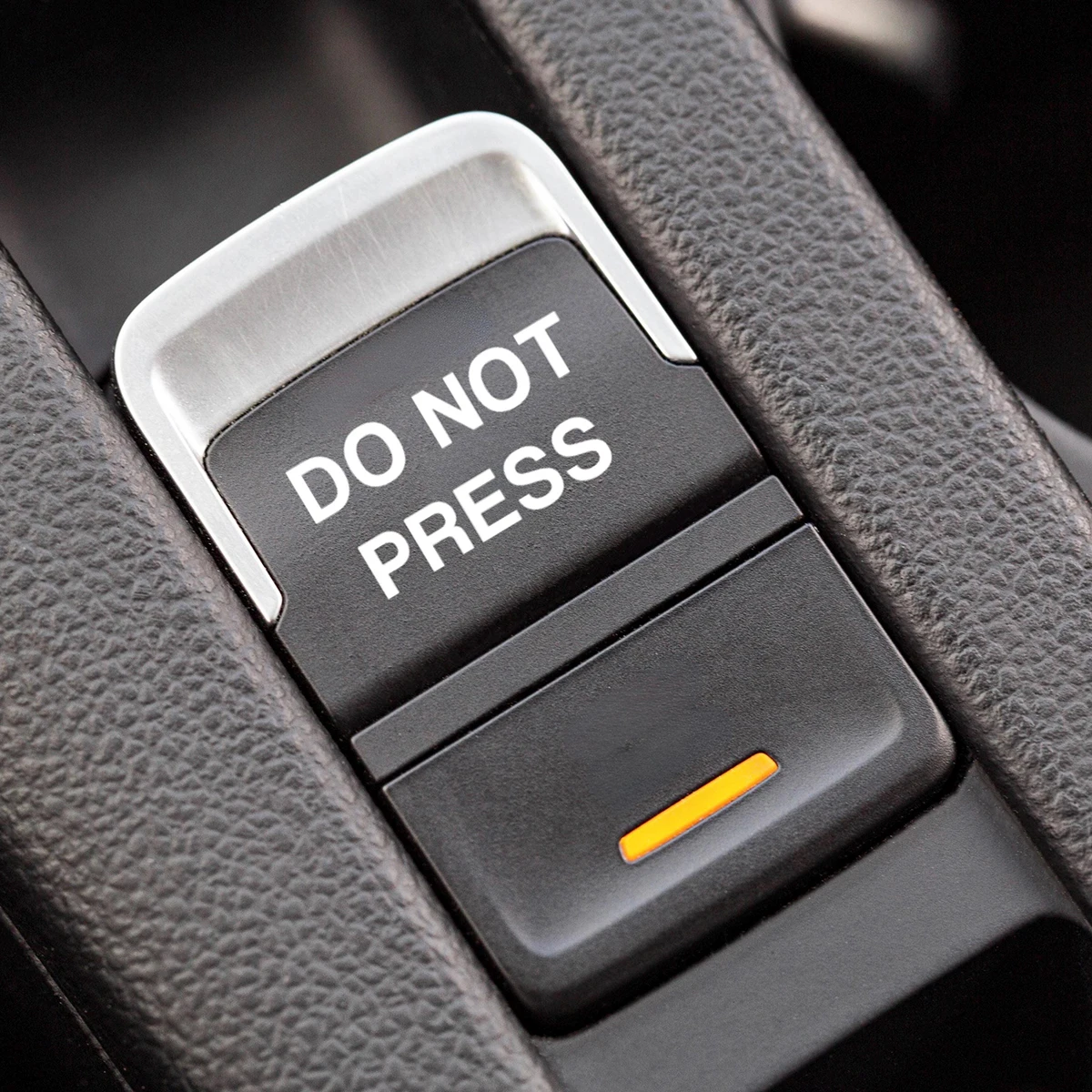 DO NOT PRESS Car Button Decals and Stickers, Funny Car Accessories