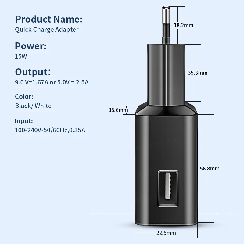 Travel USB Charger+Micro USB Charging Cable For Samsung Galaxy A6 Plus J3 J4 J6 J7 J8 2018 J1 J2 J5 Pro 2016 2017 Charger