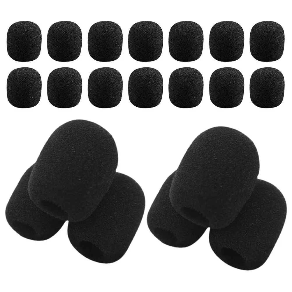 

20pcs Covers For Lapel Mic Windscreen Headset Microphone Protectors Microphone Protectors Replacement Accessories