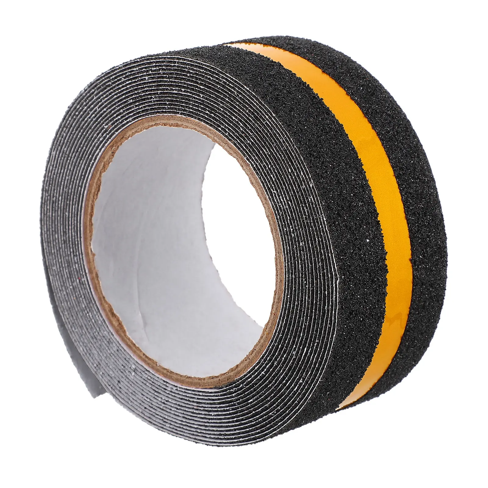 

1 Roll Versatile Reflective Warning Tape Excellent Durability Anti-Slip Safety Tape for Floor Stairs Ramps Construction Sites