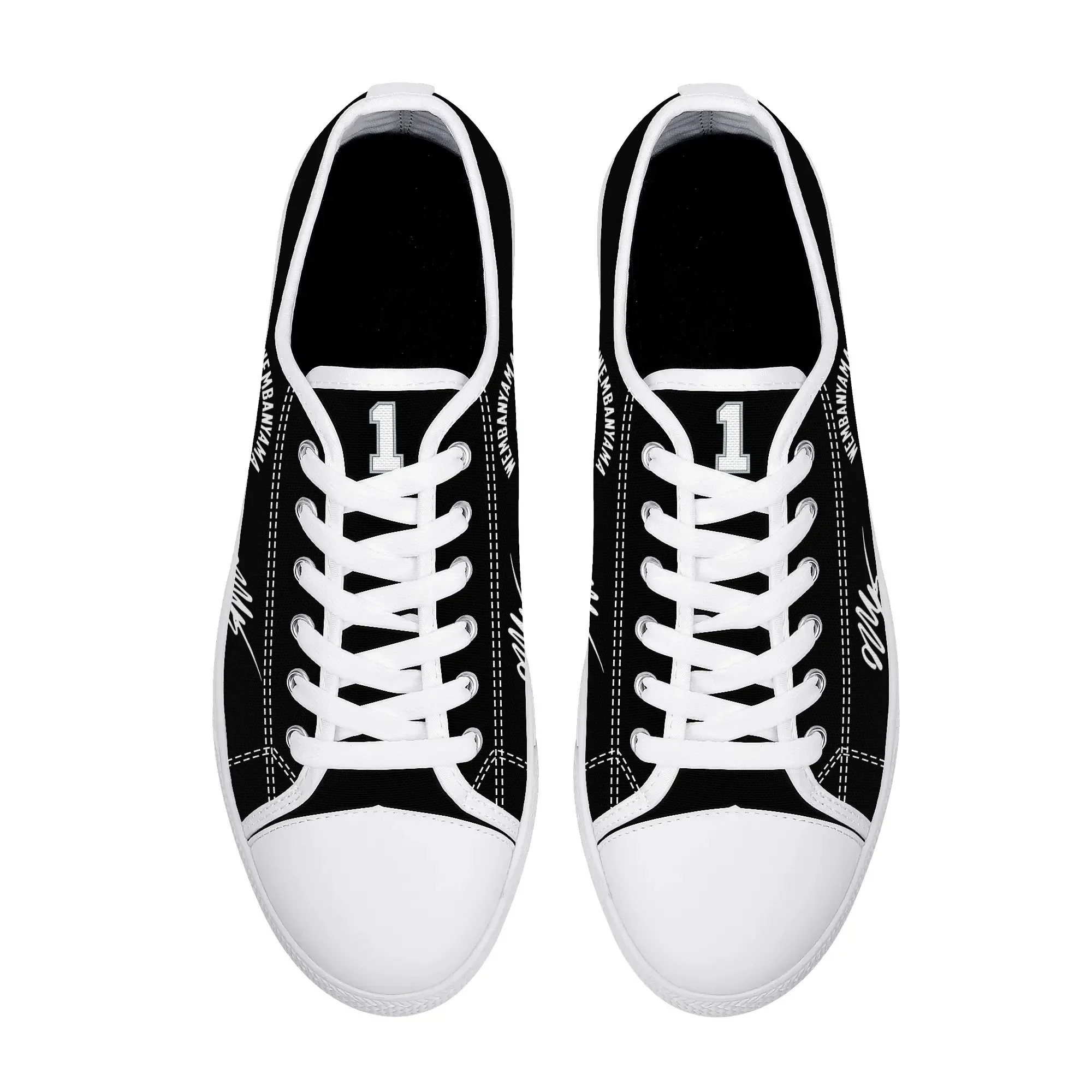 San Antonio basketball Low Top Sneakers Mens Womens Teenager High Quality Wembanyama No 1 Canvas Sneaker Shoes Custom made Shoe