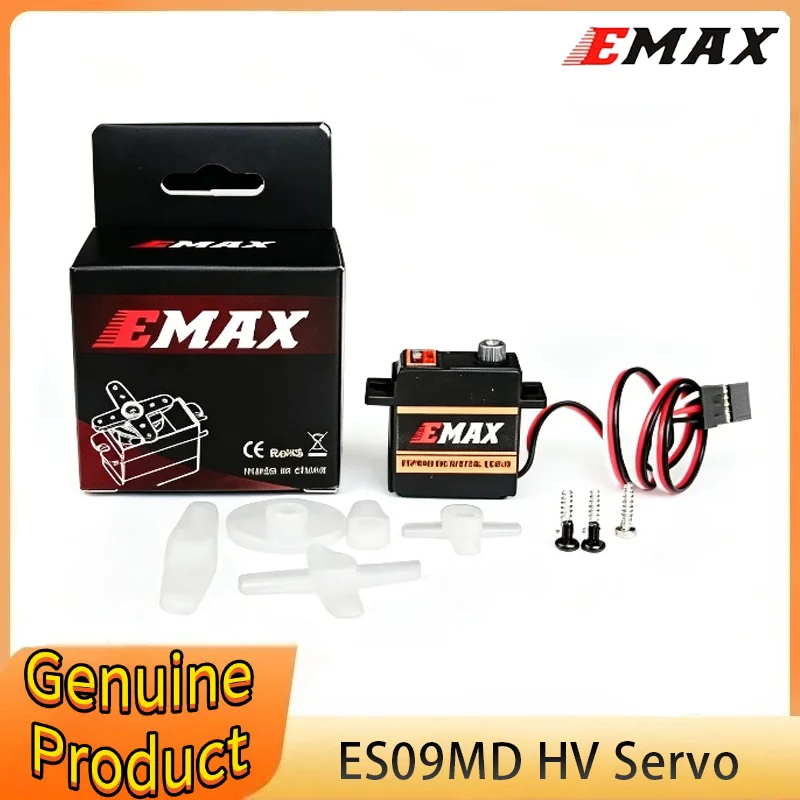 

Emax ES09MD HV 6-8.4V All-Purpose High Voltage Metal Gear Digital Servo for RC UAV Helicopters Airplane Truck Boat Car Parts