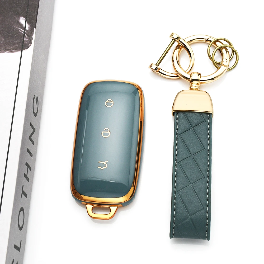 Funda de TPU para llave de coche, llavero, accesorios para Geely Galaxy Starry 8 EMI NO.1 Proton e.MAS 7 5 Galaxy EX5 E5 E8 L6 L7