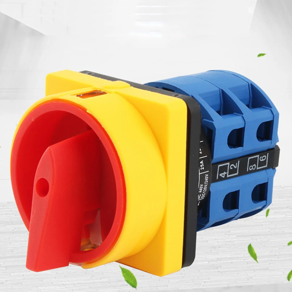 LW26GS-20 20A 690V 2 Position Rotary Cam Switch ON-OFF Padlock Main Power Disconnect For Industrial Machine Tool Electrical