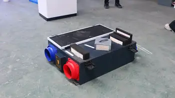 Sistema de ventilação residencial inteligente com recuperador de ar e unidade de ventilação com recuperação de energia. 10 best sales Recuperador de ar - №8