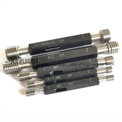 Right hand Metric thread plug gauge 6H Fine thread gauges gage T Z M2 M2.5 M3 M4 M5 M6 M7 M8 M9 M10 M11 M12 M13 M14 M15 M16 M17