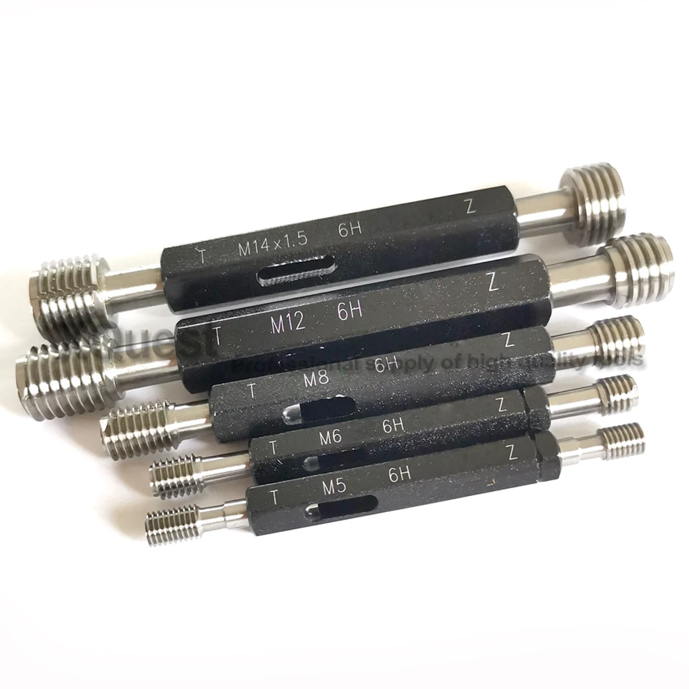 Right Hand Metric Thread Plug Gauge 6h Fine Thread Gauges Gage t z m2 M2.5 m3 m4 m5 m6 m7 m8 m9 M10 M11 M12 M13 M14 M15 M16 M17