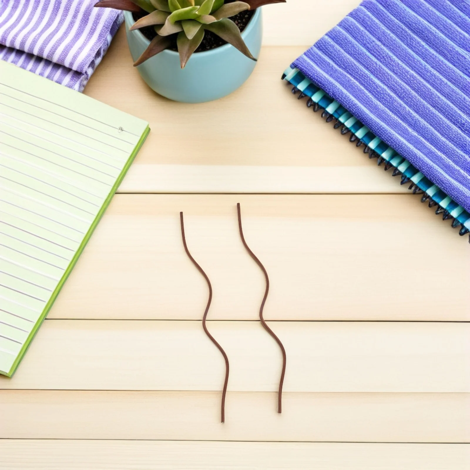 

30Pcs Natural Rattan Essential Oil Diffuser Sticks Coffee Flower Scent 9.82x0.12 Inch Aromatherapy Reed Diffuser Accessories