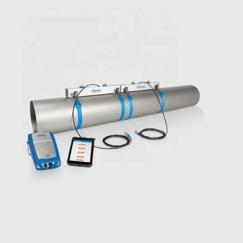 2026 Krohne OPTISONIC 6300 P Ultrasonic Clamp-on Flowmeter Original Germany for Temporary Liquid Flow Measurement