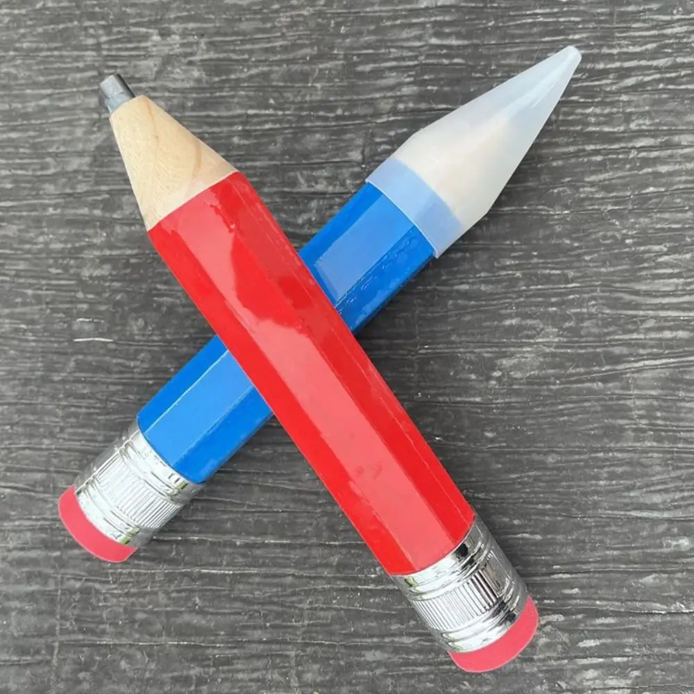 Creative Wooden Giant Pencil With Eraser Novelty Toy Big Pencil Performance Prop 18/35CM Large Wood Pencil Artist