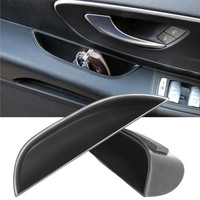 ABS Car Front Door Handle Storage Boxes Door Armrest Holder Tray Organizer For Mercedes Benz V Class V260 Vito W447 2016-2023
