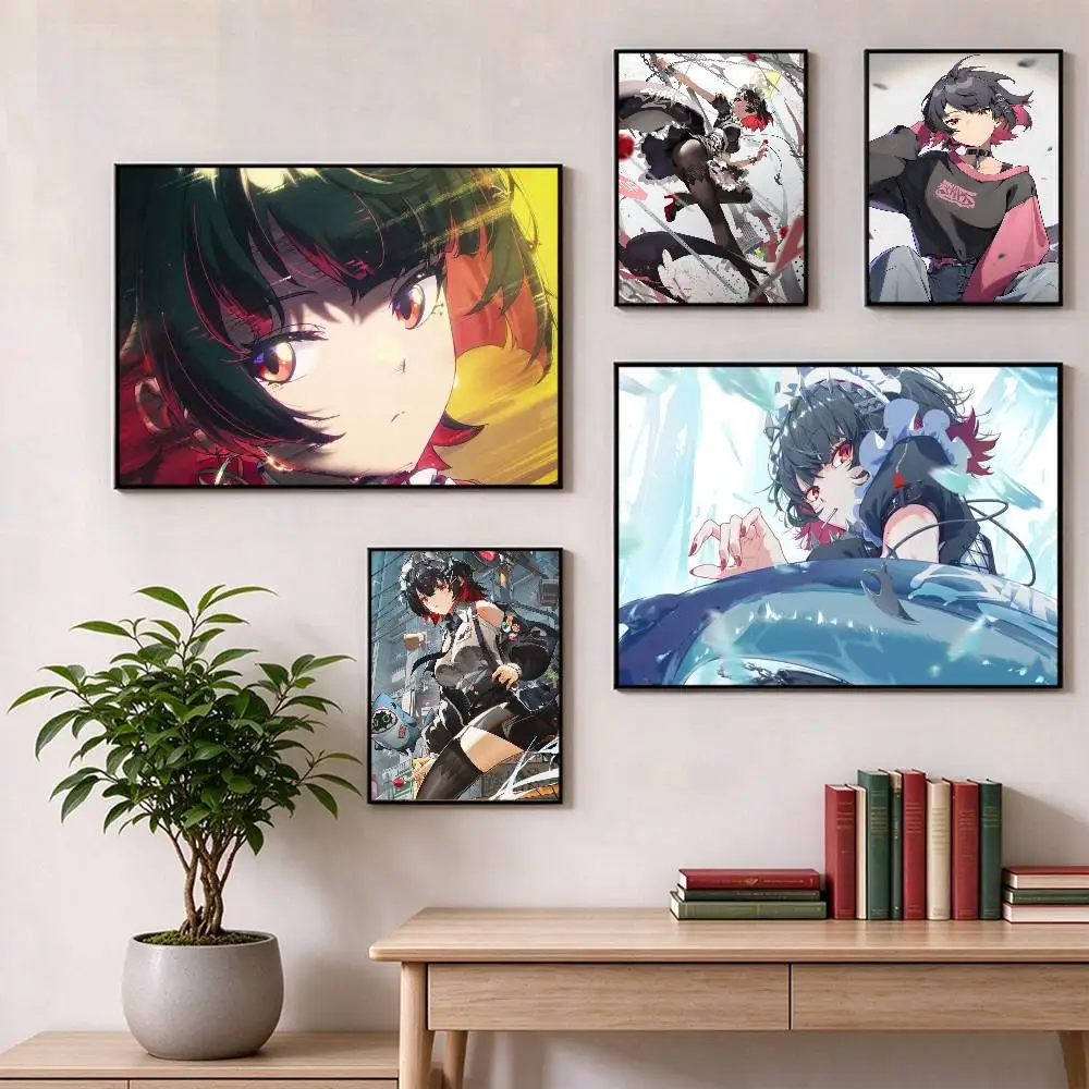 Ellen Joe ZZZ  Poster High Quality Dorm Living Room Aesthetic Wall Decoration Painting Stickers Gift