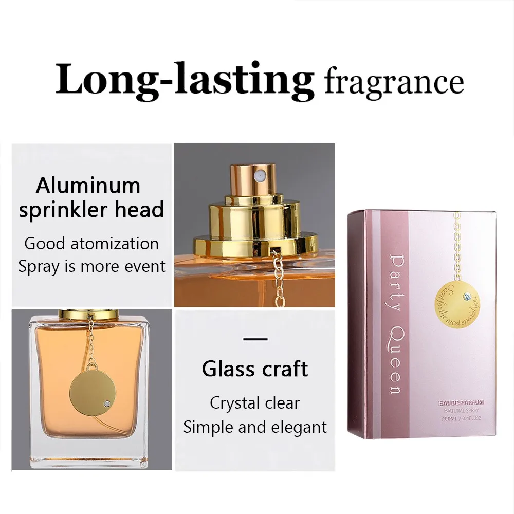 بخاخ عطر 100 مل، تواليت أو دو للسيدات، كولونيا، زهور تدوم طويلاً، فاواكه أنيقة، مصفوفة كحولية، خالية من الفورمالديهايد، E