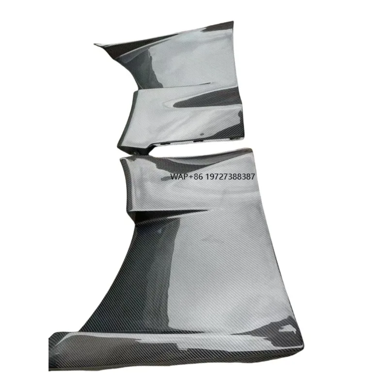 

Carbon Fiber Front Fender Side Fender & Spoiler Decoration for for A90 EVS Model-Carbon Apex Brand Carbon Black Color
