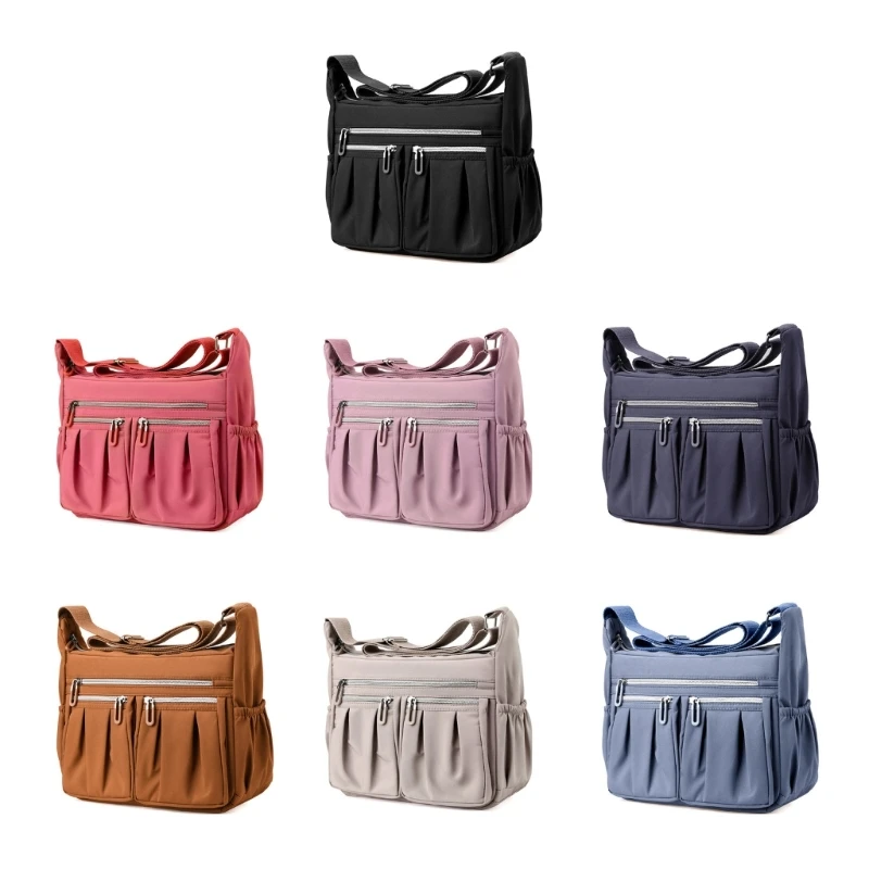 Fashionable and Spacious Crossbody Bag with Multiple Compartments Designed for Students Working Individuals