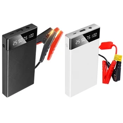 Car Jump Starter 10000mAh 12V Power Bank with USB Port LED Light Emergency Power Supplies Car Accessories Drop Shipping