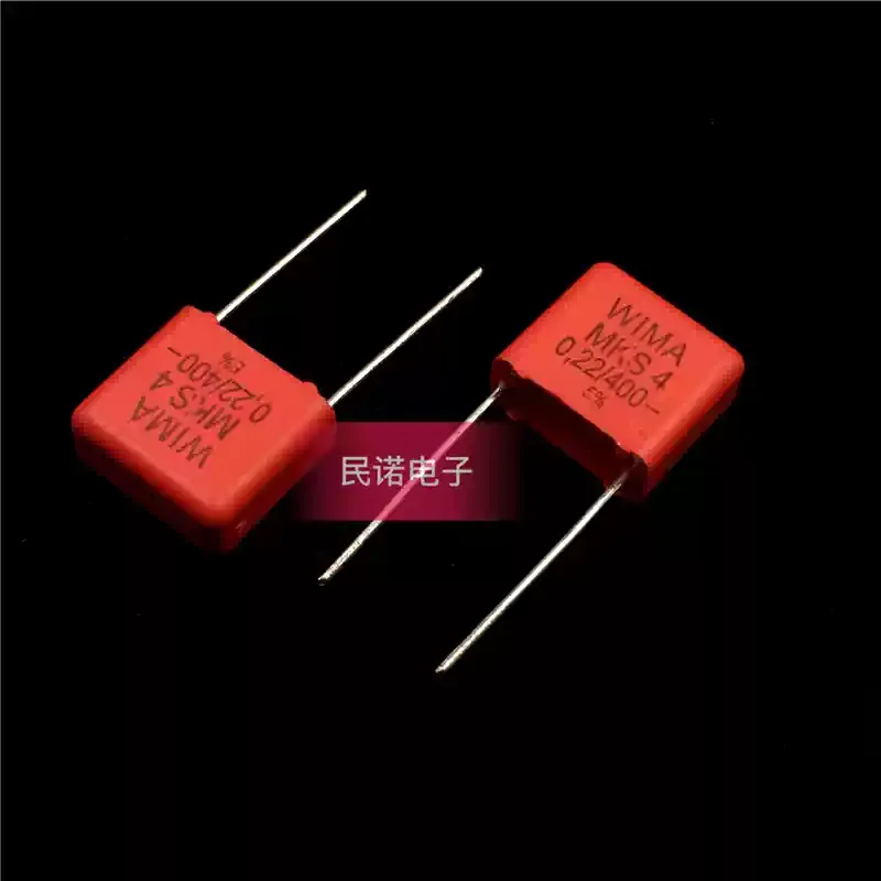 10-100pcs WIMA capacitor MKS4 400V 0.22UF 400V224 220NF, with a foot distance of 10mm, in stock