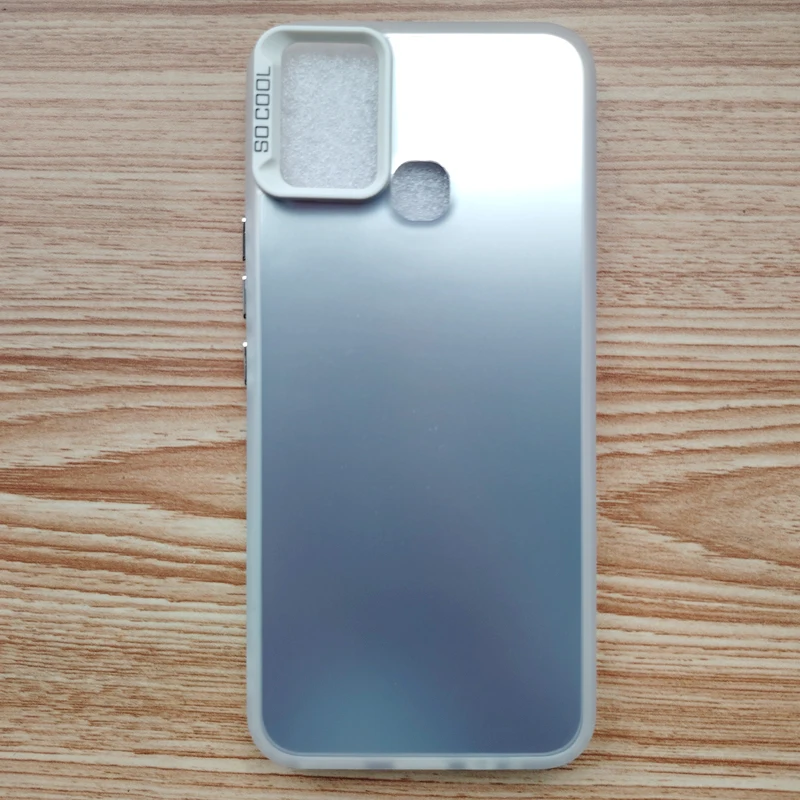 For Infinix Hot 10 Case Infinix Hot 10 Phone Cover Infinix X682B X682C Cases Hot 10 Luxury Metallic Aurora Skin Matte Cover