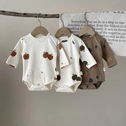 MILANCEL Baby Clothes Cotton Boys One Piece Toddler Girls Bodysuit