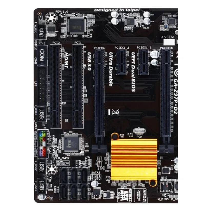 Для GA-Z97P-D3 материнских плат LGA 1150 DDR3 32 Гб Intel Z97 разгон десктопная материнская плата SATA III USB3.0