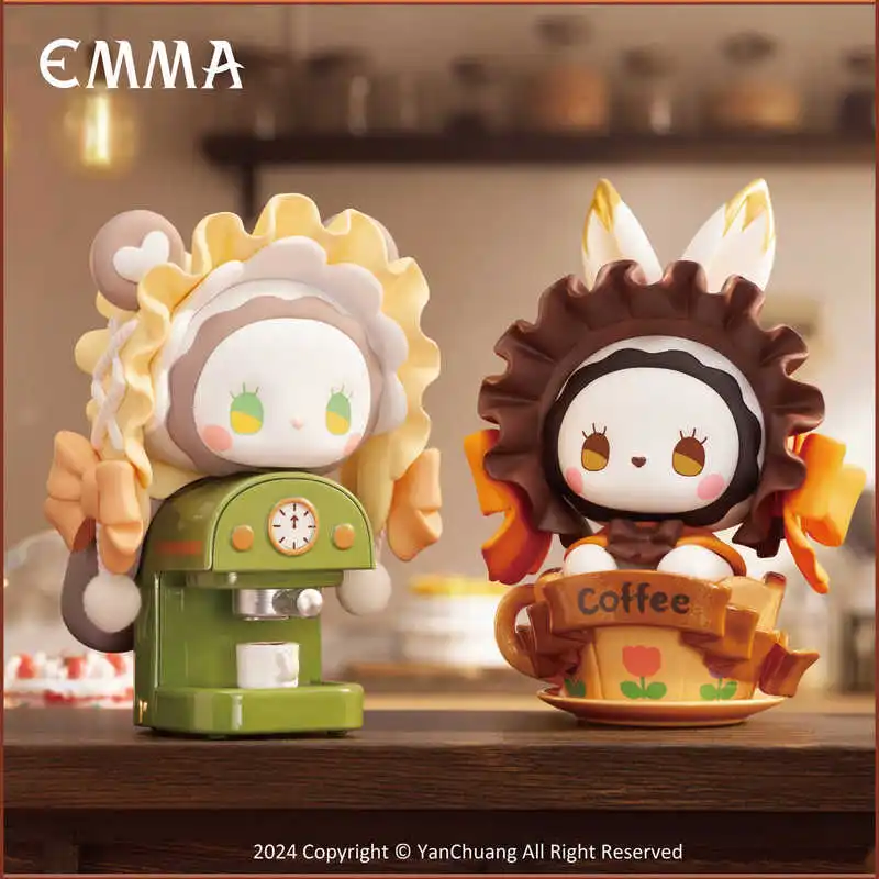 Tersedia Emma Secret Forest Goffee Shop Sepes Series Blind Box Fashion Toy Dekorasi Meja Lucu Kotak Misteri Seru Hadiah Kejutan