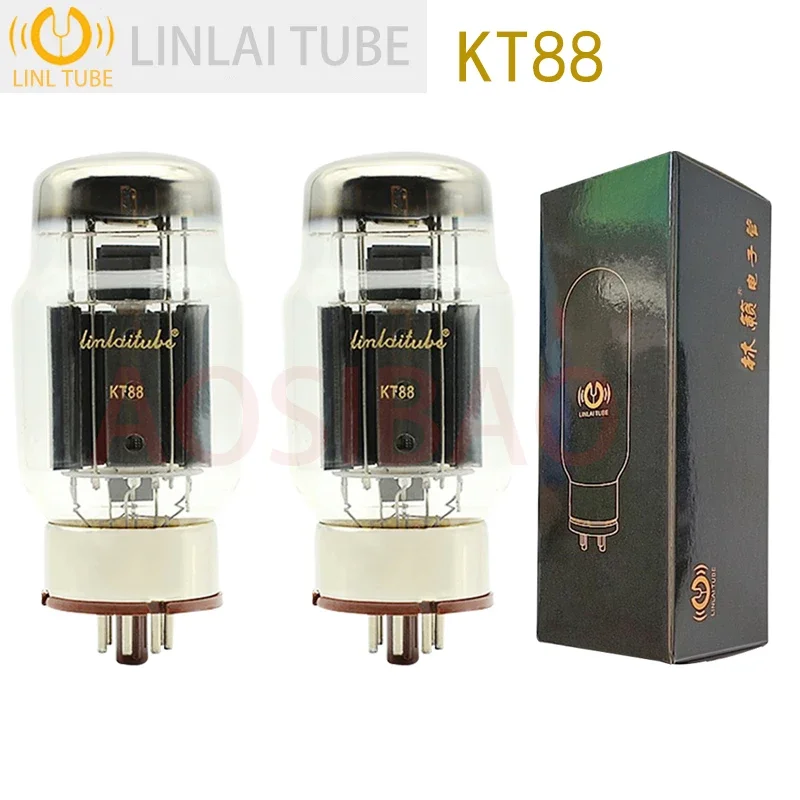 LINLAI KT88 Vacuum Tube Precision pairing Valve Replaces WEKT88 KT66 6550 KT120 KT10 Electronic tubes For Amplifier