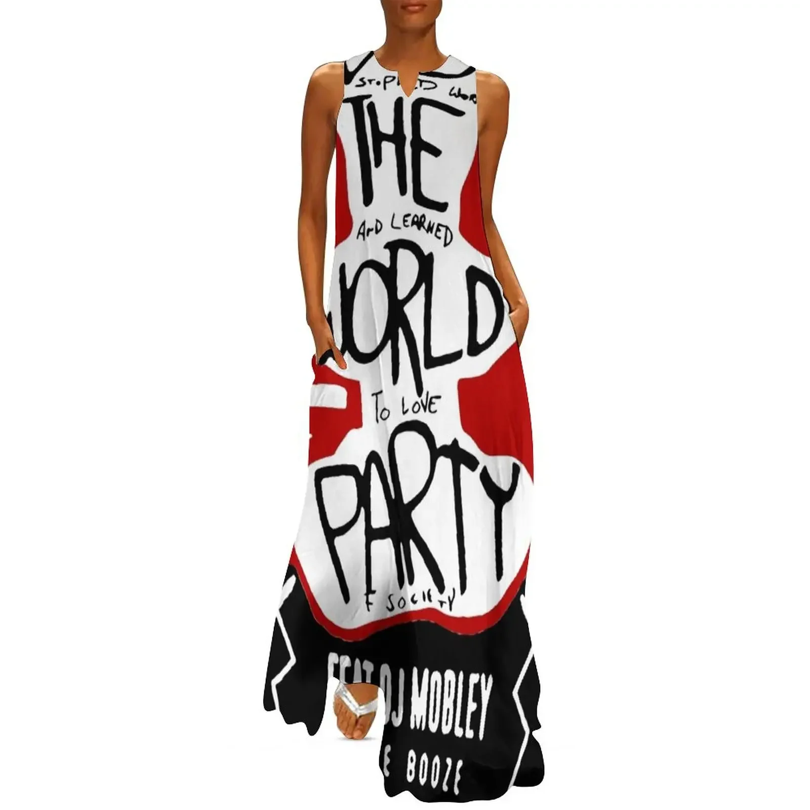 

Mr. Robot - End of the World Party Poster Artwork Long Dress elegant chic women dresses promotion evening dress ladies Dress