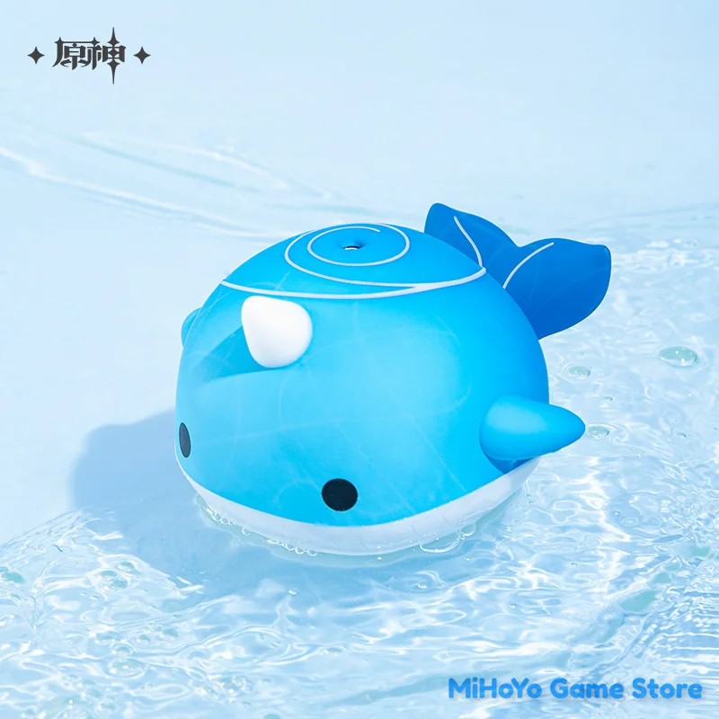 [Genuine] MiHoYo Game Genshin Impact Original Tartaglia Sky Whale Bedroom Humidifier Official Whale Humidifier Birthday Gifts