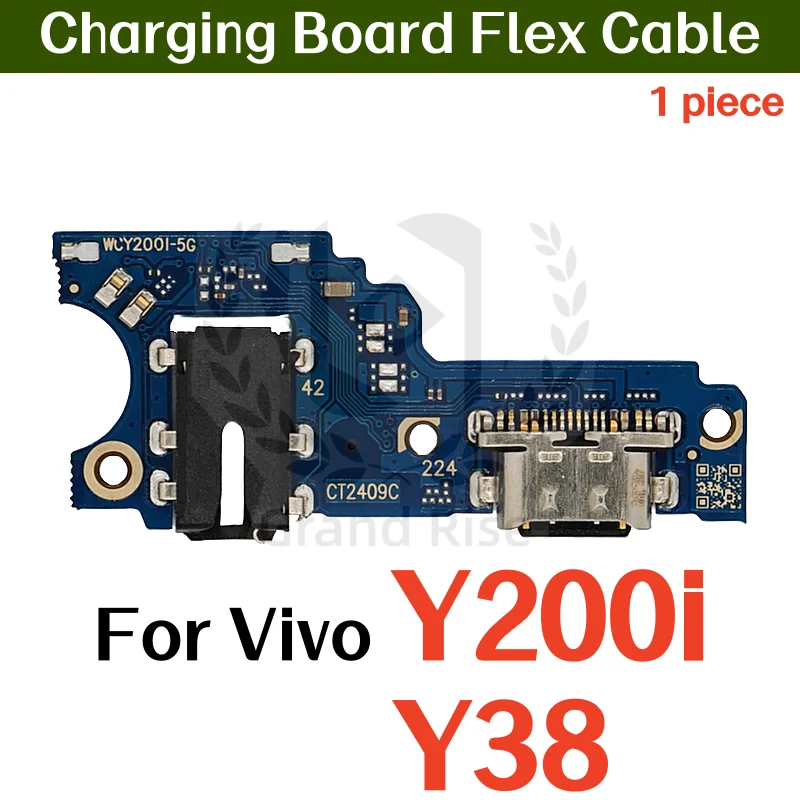 USB شحن مجلس الكابلات المرنة ل Vivo Y31S 33S 35 + 36 38 39 51S 52S 53 55 56 70S 72T 77E Y78 + 85 90 91 93S 97 1 2 300i T2 V29Lite