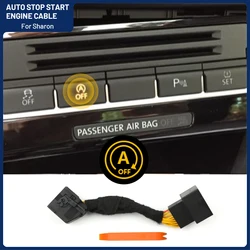 VW Sharan için eski Tiguan araba otomatik Start Stop motor sistemi kapalı Eliminator Stop Start Canceller fiş kablosu sadece bellek modu